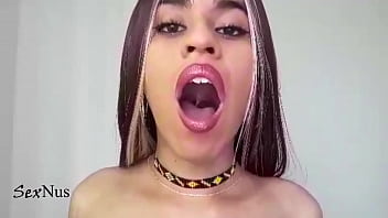 opening my mouth for your cock