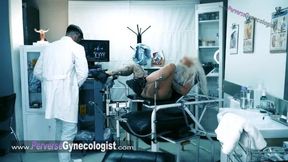 Blonde Teen Gets Fucked by Fake Gynecologist in Clinic