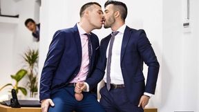 Office fuck scene featuring Theo Ford and Andy Star