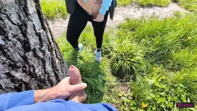 In the Countryside I Give a Blowjob to a Stranger