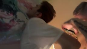 Birthday Passed In The Form Of A Home Group Sex With Fucking In The House And A Bathhouse- 474