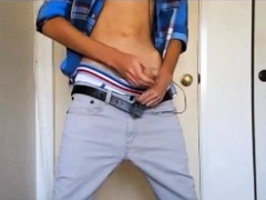 sagging wank Geil abgespritzt