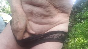 Black panties