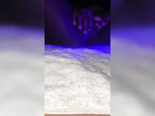 Homemade Afro Black Teen masturbating Creamy Juicy Bulky Clitoris POV & BBC Screws POV