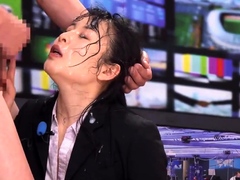 JAV Newscaster Cum Bukkake