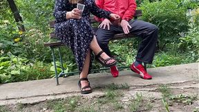 My Sexy MILF In-Law's Job Is to Give Me Handjobs