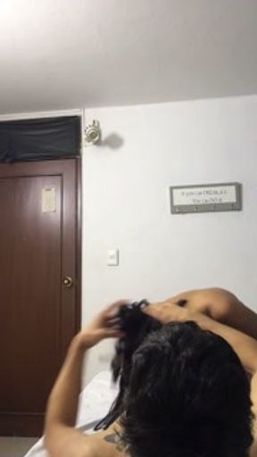 I ride my boyfriend's cock until he cums inside.