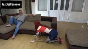 Redhead Gigi Rouge desires intense intimacy with a seasoned partner
