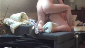 Bareback Doggy-Style Fuck with My Bear Friend