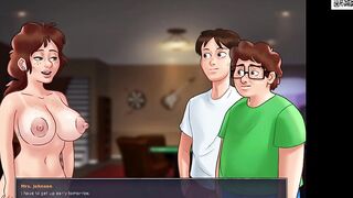 All Sex Scenes with Mrs. Johnson - Summertime Saga