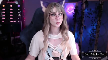 Very petite skinny blonde kitty teen on cam