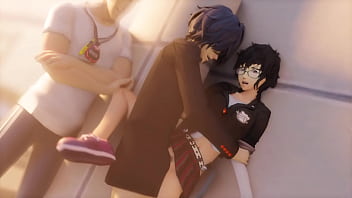 (Persona 5) Female Ren fucked