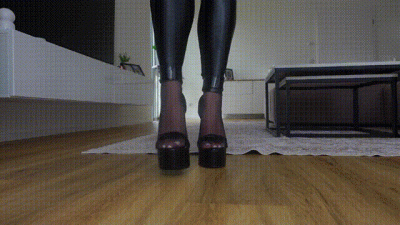 Deine Nylonschwäche wird ausgenutzt! JOI