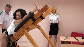 Danielle, big ass ebony whipping