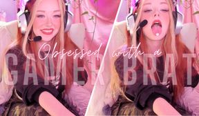 Gamer Brat Obsession - Effortless JOI & Ruin