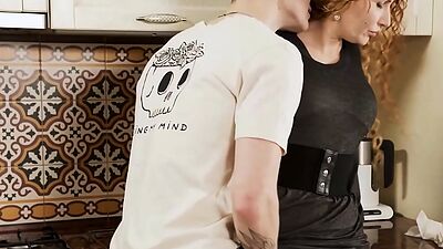 SHAME4K. Guys dream is to fuck a mature neighbor and he realizes it