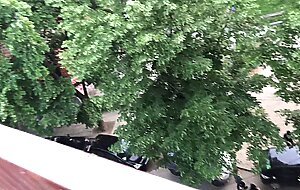 Public Balcony Anal Fuck. HD