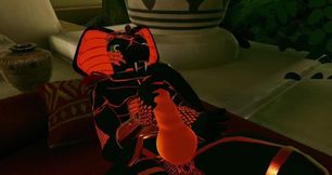 Prince Sneck's Ancient Lust deep inside VRChat dungeon