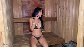 sauna repairman fucks sexy brunette alicia trece hard