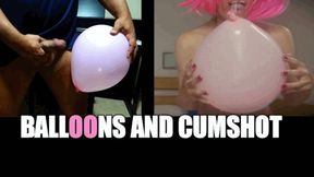 BALLOONS AND CUMSHOT