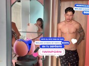 My brother's girlfriend gets a lot of cock when we're left alone - Danner Mendez & Daniela Andrea