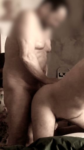 Mexican truck driver cums in my ass   Clip 1