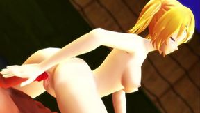 Rin fuck in thermal waters