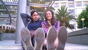 OUR FEET WON'T STOP STINKING