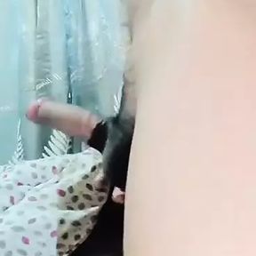 Nepali boy jerking his dick