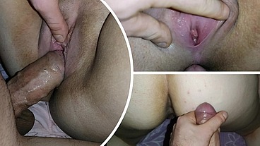 It's a thrill to fuck on the veranda at night