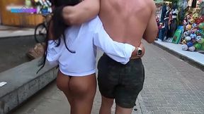 andando de maos dadas e namorando com o macho em porto de galinhas