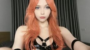 I Adore strap-on Action & Recording It!