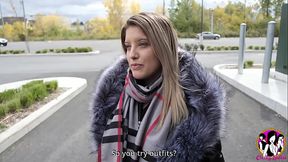 Hot blonde GF takes hardcore fucking in French Quebec