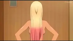 AI Anime Butler Stunned by Teen 18+’s Big Boobs and Wild Pussy Masturbation Showdown