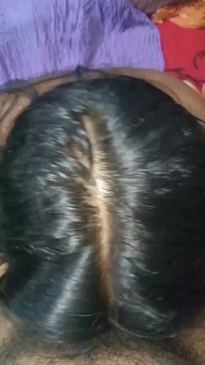 My step brother was abroad, so I pampered my sister-in-law a little