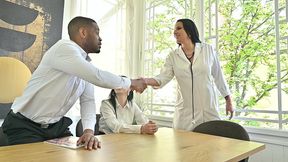 couples clinic chapter 1: taboo dr jolee love seduces her patients into hands on couples sex therapy gp3282