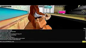 Tash Gives Intense 3D Hentai Blowjob With Game Cartoon Animation