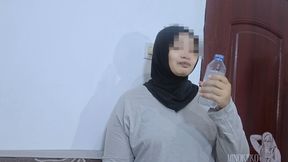 Asian Hijab Girl Unleash Her Desire After Drink Some Strange Liquid - Minokiiko