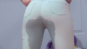 Danielle May Jeans And Panty Wetting Treat For You
