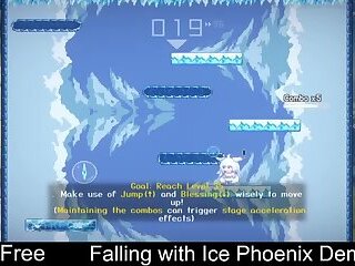 Falling with Ice Phoenix (Free Steam Demo Game) Sexual Content, Casual, Nudity, Beat'em up