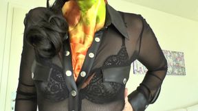 Styling an Ascot-style Satin Scarf - Part 1
