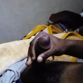 Morning wood African men mastribation