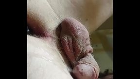 Leaking cum from intense prostate massage