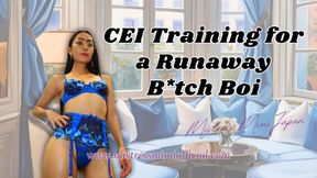 Cei Training for a Runaway B*tch Boi - Dominatrix Mimi Japan