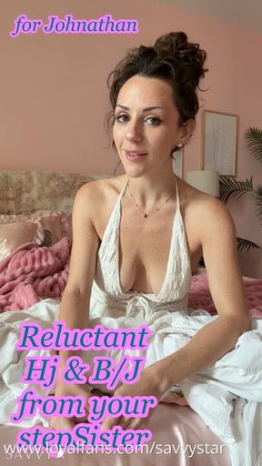 Reluctant Handjob and BJ for Johnathan