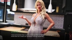 The Synthetic (part 10) by Carbon - Blonde Gives Handjob