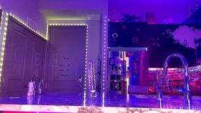 Ms Red X Rides Multiple Monster Dildos