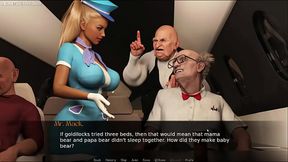 Naughty Hot Nurse Helps Old Patient To Get Sex, Nurse Takes Good Care Of HIs Cock - The Hot Nurse 3D Porn Game