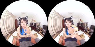 Asian naughty hussy VR memorable porn