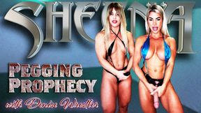 Sheena Pegging Prophecy's with Denise Wrestler